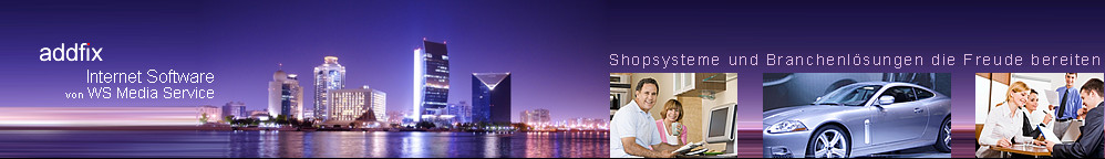 addfix InternetSoftware von WS Media Service